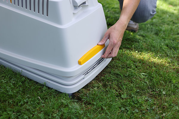 Mit wenigen Handgriffen zur Transportbox umzugestalten Mit wenigen Handgriffen zur Transportbox umzugestalten