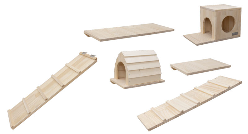 Small animal wall parkour Skywalk